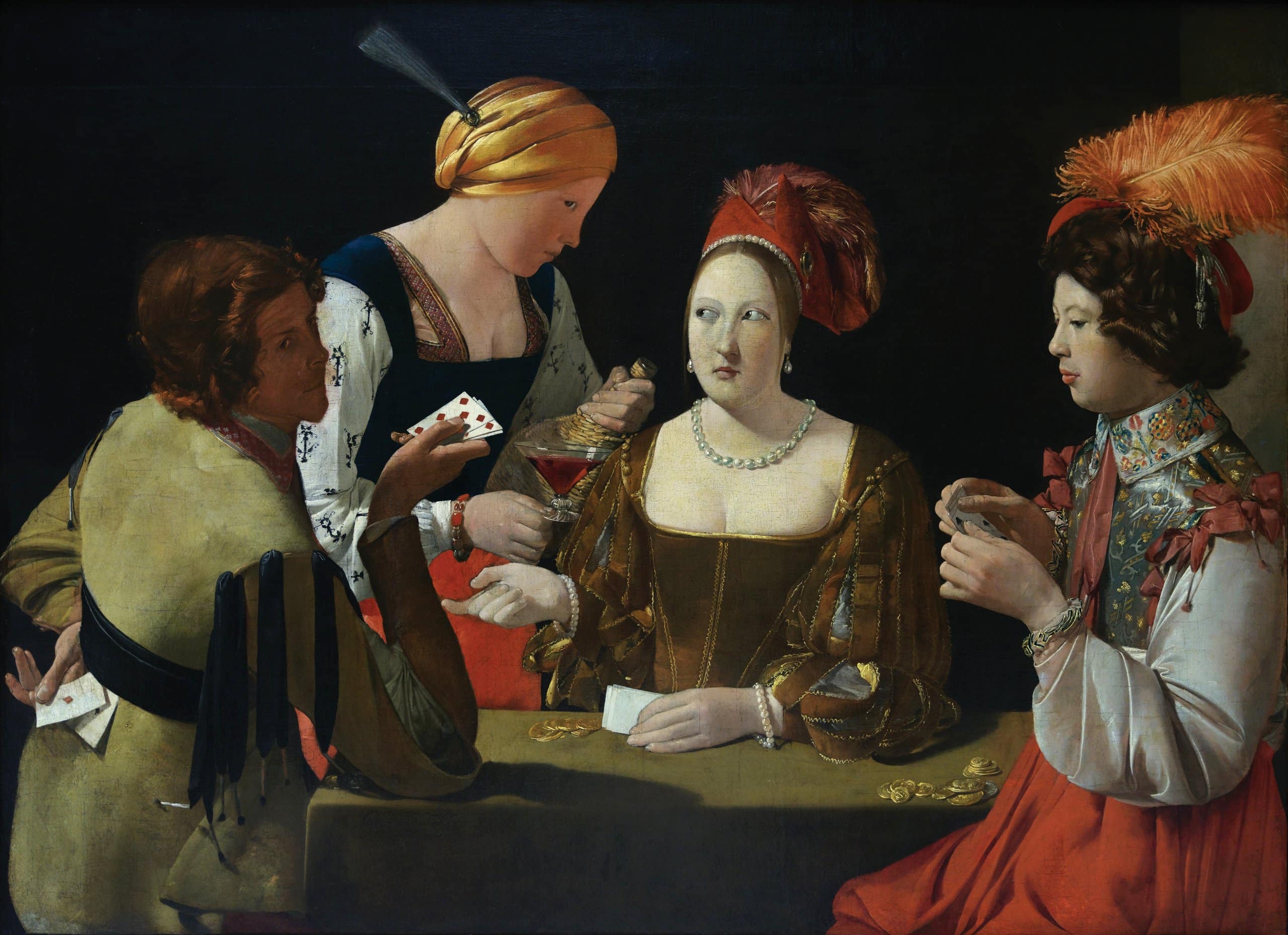 œuvre Le Tricheur à l’as de carreau